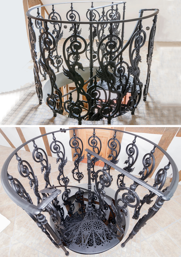 ACCESSORIES FOR BALUSTRADES STAIRCASE