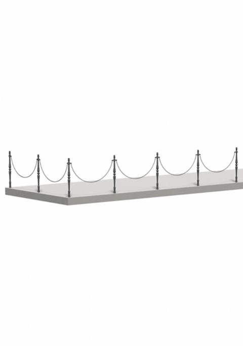 BARRIER WITH CHAIN